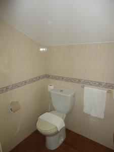 Koupelna v ubytování Casa Os Batans