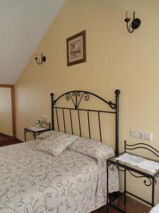 Postel nebo postele na pokoji v ubytování Casa Os Batans
