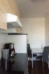 Kuchyň nebo kuchyňský kout v ubytování City Apartments Herne