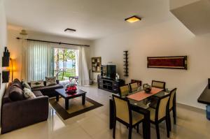 Χώρος καθιστικού στο Sea Winds Cabarete