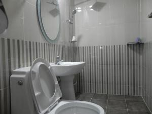 Koupelna v ubytování Jeonju International Hostel