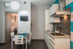 Dapur atau dapur kecil di Casa Borgone