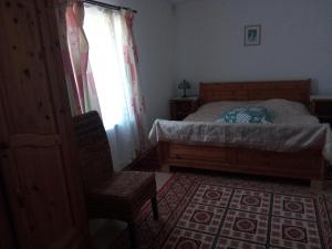 Postel nebo postele na pokoji v ubytování Penzion Chalupa Semín