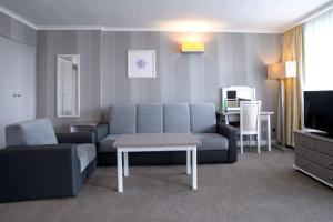 Posezení v ubytování Hotel Niedźwiadek
