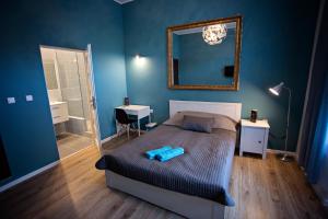 Posteľ alebo postele v izbe v ubytovaní Apartamenty Nowy Rynek