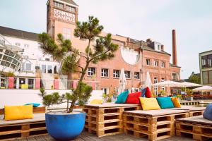 Posezení v ubytování Factory Hotel