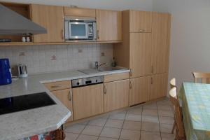 Küche/Küchenzeile in der Unterkunft Haus Lucie