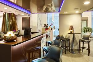 Χώρος καθιστικού στο 12 Revay Hotel