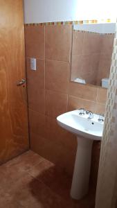 Kylpyhuone majoituspaikassa Hostal Asqui Pacha