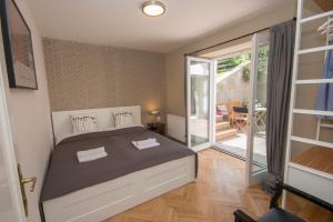Posteľ alebo postele v izbe v ubytovaní Bed&Breakfast & Apartment Klafé