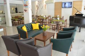 Posezení v ubytování Kleopatra Carina Hotel