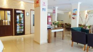 Posezení v ubytování Kleopatra Carina Hotel