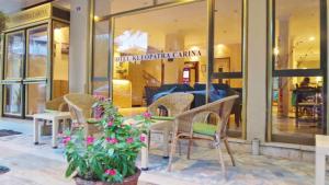Posezení v ubytování Kleopatra Carina Hotel