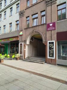 Budova, kde se hostel nachází