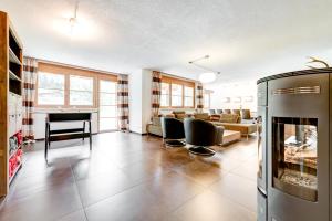 Kuchyň nebo kuchyňský kout v ubytování Gartenferienwohnung Ski In by A-Appartments