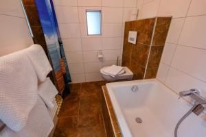 Koupelna v ubytování Hotel Klosterhof