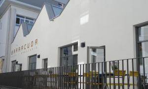 O edifício onde o hotel está situado