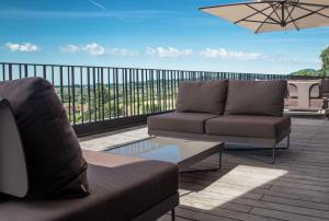 Balkon oz. terasa v nastanitvi Fana Estate