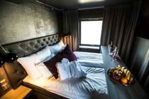 Postel nebo postele na pokoji v ubytování Thon PartnerHotel Skagen