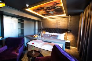 Postel nebo postele na pokoji v ubytování Thon PartnerHotel Skagen