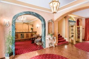 Predel za sedenje v nastanitvi Romantik Hotel Bülow Residenz