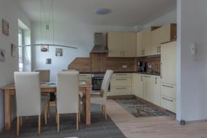 Kuchyň nebo kuchyňský kout v ubytování Apartment Sofia