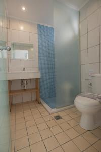 Koupelna v ubytování Fragiskos Hotel