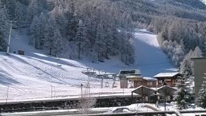 Case Gran Paradiso Rhemes Notre Dame v zimě