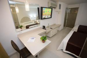 Posezení v ubytování Hotel Plaza Caribe