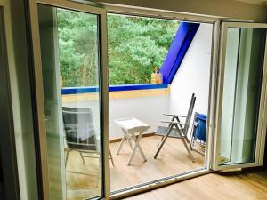 Balkón nebo terasa v ubytování Apartamenty Platinum