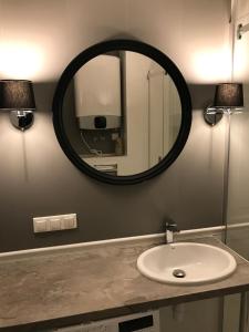 Koupelna v ubytování Apartamenty Platinum