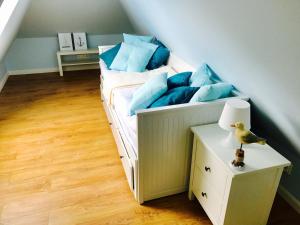 Postel nebo postele na pokoji v ubytování Apartamenty Platinum