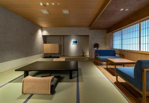 Area soggiorno di Kinosaki Onsen Nishimuraya Hotel Shogetsutei