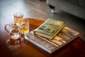 Knihovna v bed and breakfast