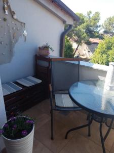 Balkón nebo terasa v ubytování Apartment Paša