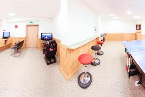 Centrum fitness w obiekcie Hotel Pension Sonnleiten