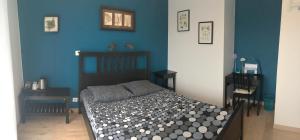 Postel nebo postele na pokoji v ubytování Les Condamines