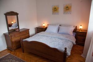 En eller flere senge i et værelse på Lavender House