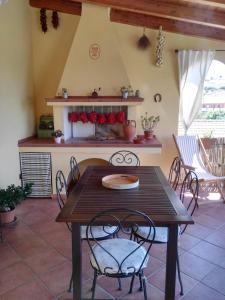 Dining area in a panziókat