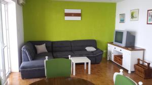 TV a/nebo společenská místnost v ubytování Apartmani Kristijan