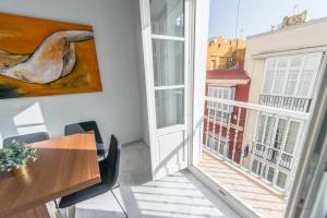 Balkon lub taras w obiekcie Casa Margot Cádiz Grupo AC Gestión