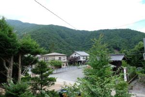 山景或從傳統日式旅館拍的山景