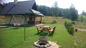 Ogród w obiekcie Domek u Bigola