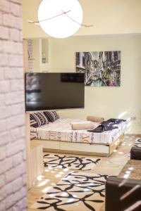 A seating area at Take your time Apartment