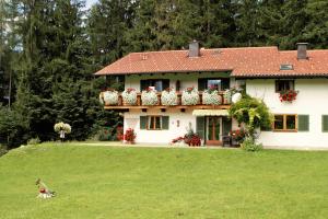 Zahrada ubytování Landhaus am Waldrand
