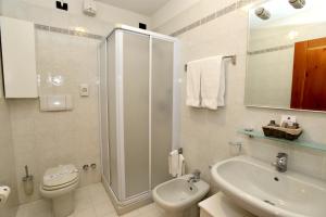 Kúpeľňa v ubytovaní Hotel Cristallo