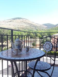 Nespecifikovaný výhled na hory nebo výhled na hory při pohledu z bed and breakfast