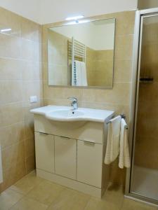 Koupelna v ubytování Nido di Rondine B&B