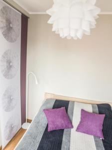 Posteľ alebo postele v izbe v ubytovaní Apartament Plaza48
