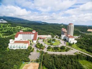 Letecký snímek ubytování Ilsung Resort Sulak